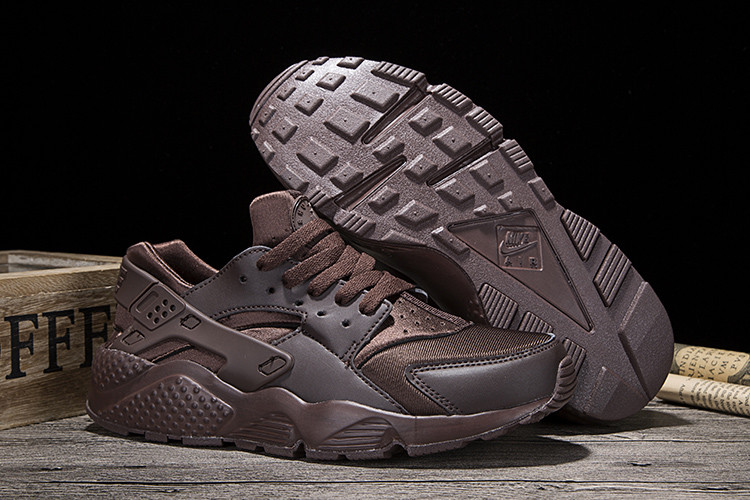 New Women Nike Air Huarache Coffe Shoes